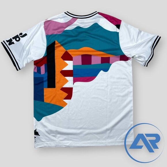 Nike SB x Parra Japan Federation Kit Jersey Olympics Men's Size CU0011-100 White - Picture 2 of 7